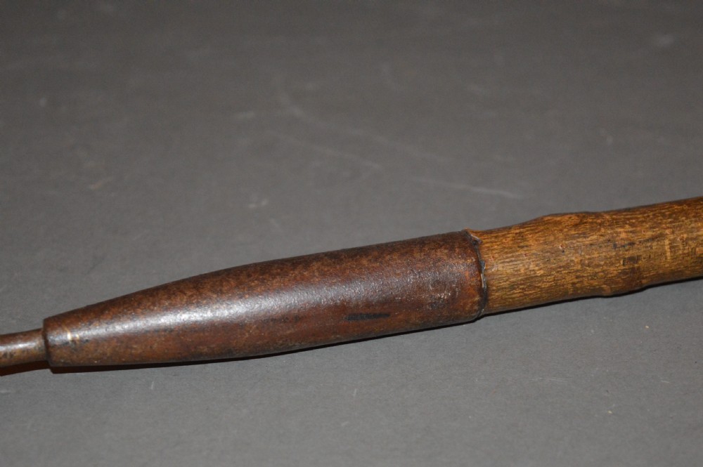 Poachers Harpoon Walking Stick,c1820  View XIII