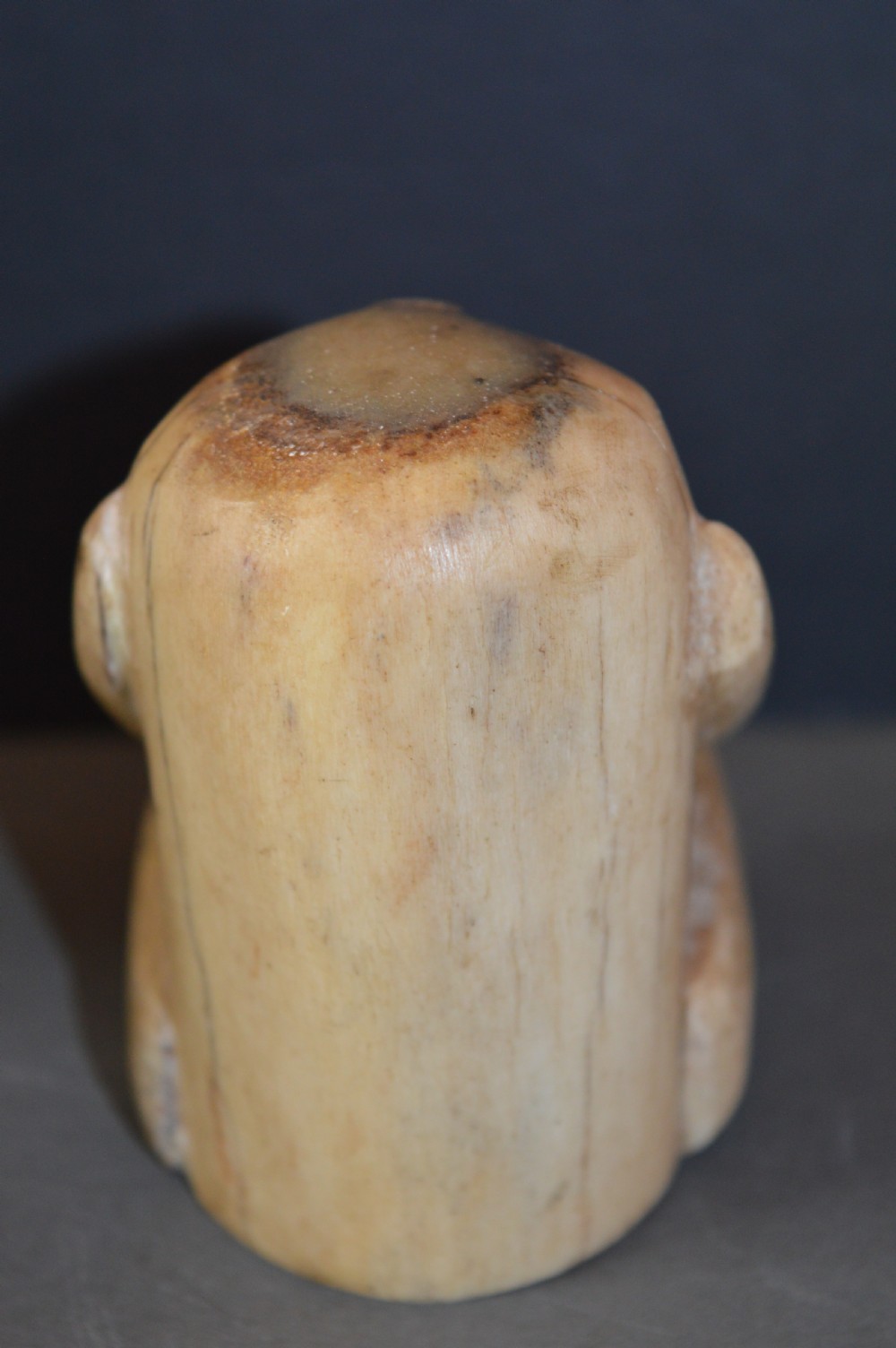 Inuit Carved Caribou Bone Figure, c1890 View VII