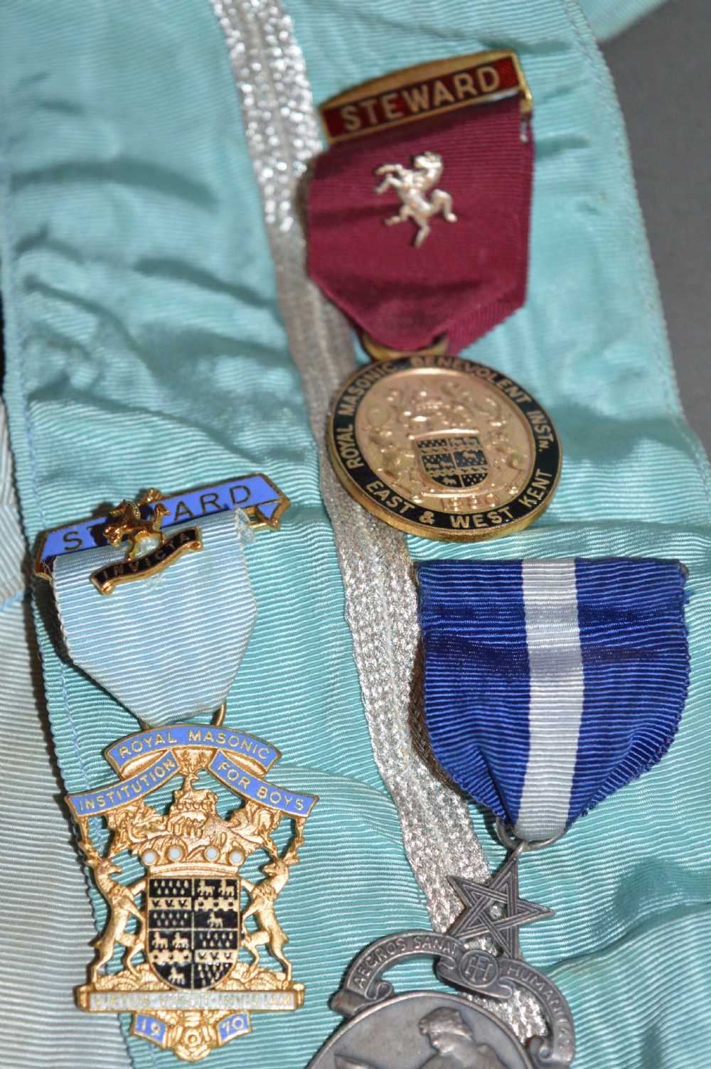 Collection Masonic Regalia Including Medals,c1890 View V
