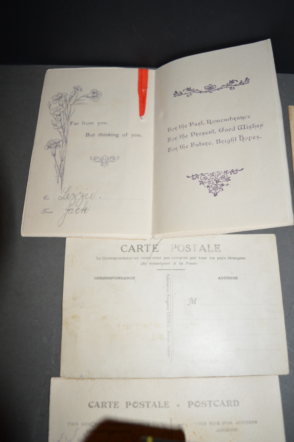 Six WW1 Silk Postcards,c1915 View VI