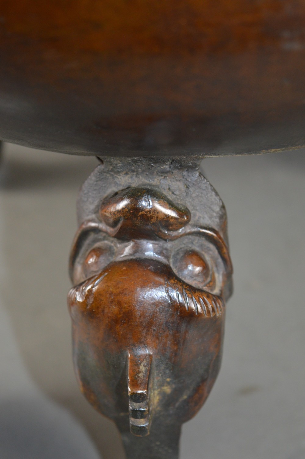 Huge / Large (70cm) Chinese Bronze Temple Censer, c1820 View VII