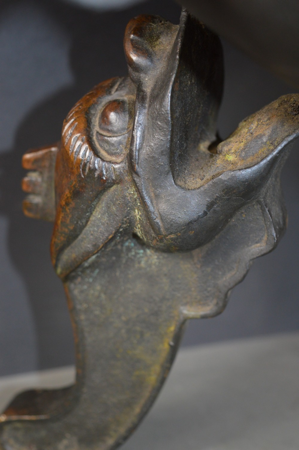 Huge / Large (70cm) Chinese Bronze Temple Censer, c1820 View IX