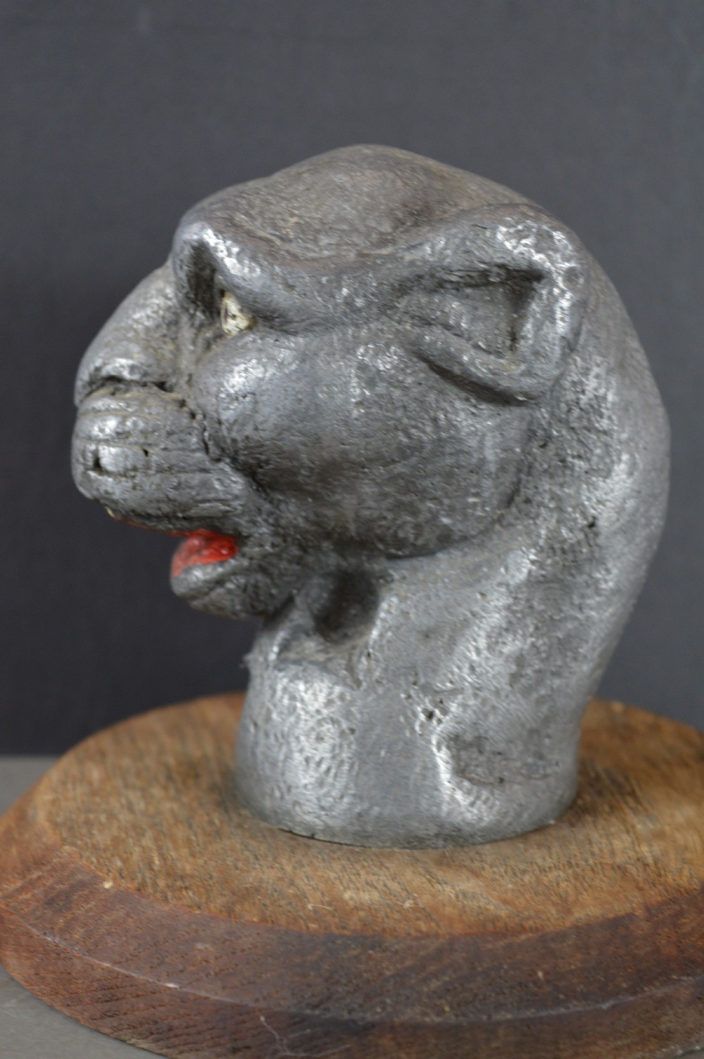 Jaguar/Panther Metal Car Mascot,c1920 View III