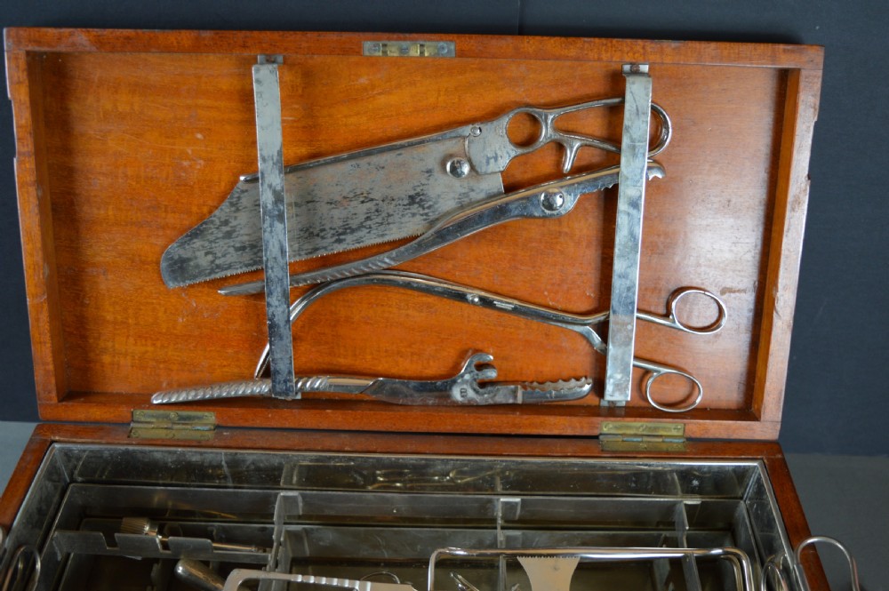 51 Piece Boxed Surgeons Instrument Set,c1890 View V