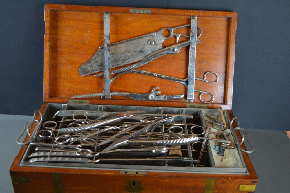 51 Piece Boxed Surgeons Instrument Set,c1890 View X