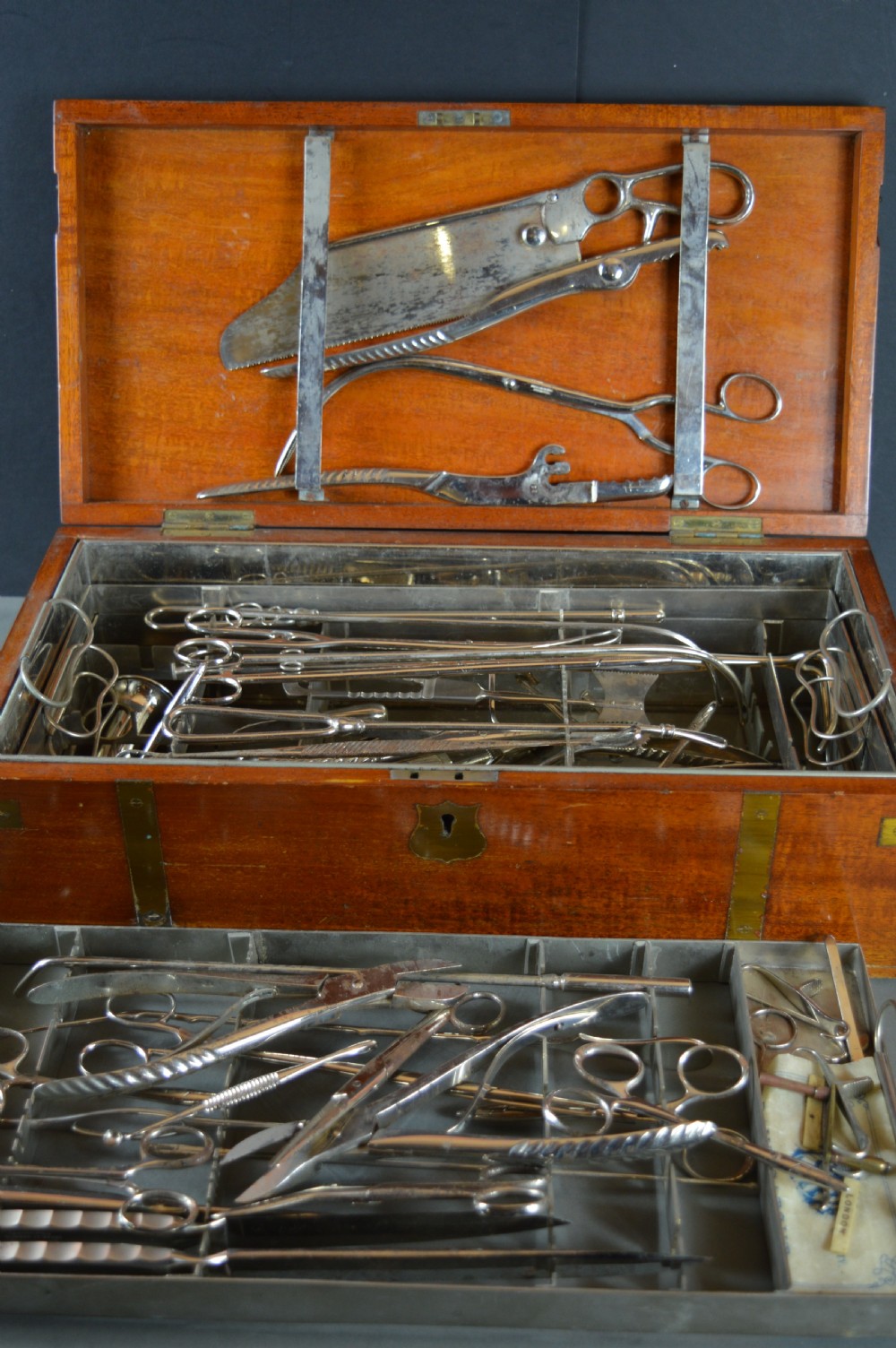 51 Piece Boxed Surgeons Instrument Set,c1890 View XV