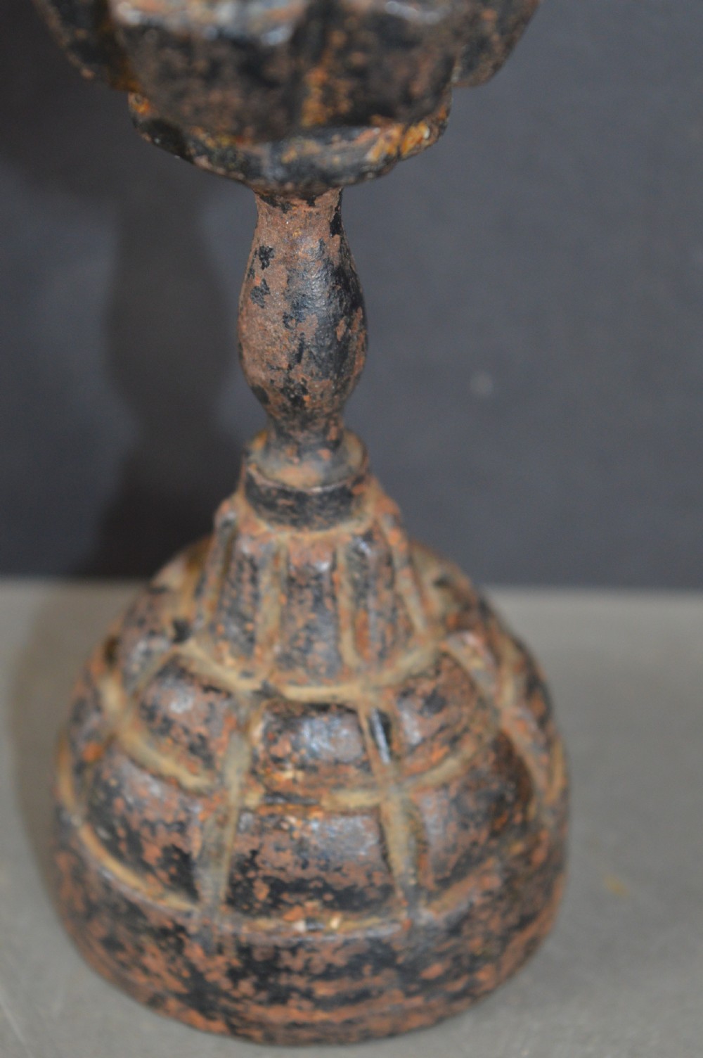 Mk1 Hand Grenade Trench Art Candlestick,c1916 View III