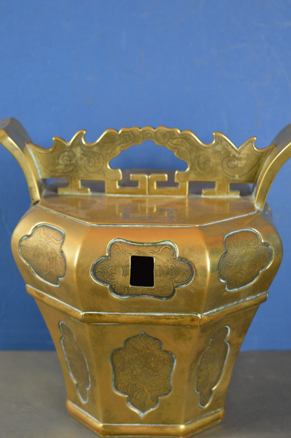 Large Chinese Bronze Container, c1880