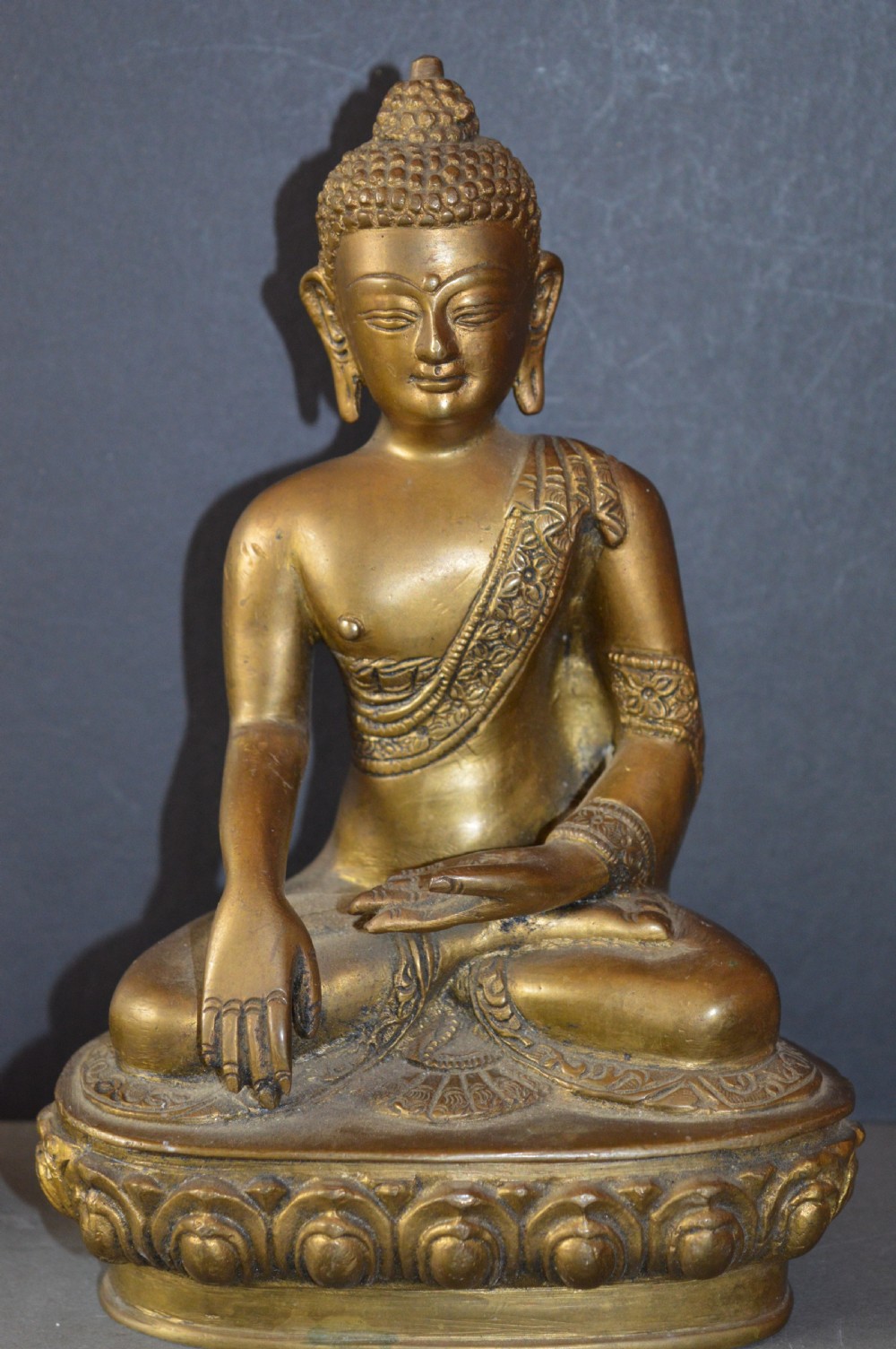 Fine Tibetan Bronze Seated Buddha,c1920