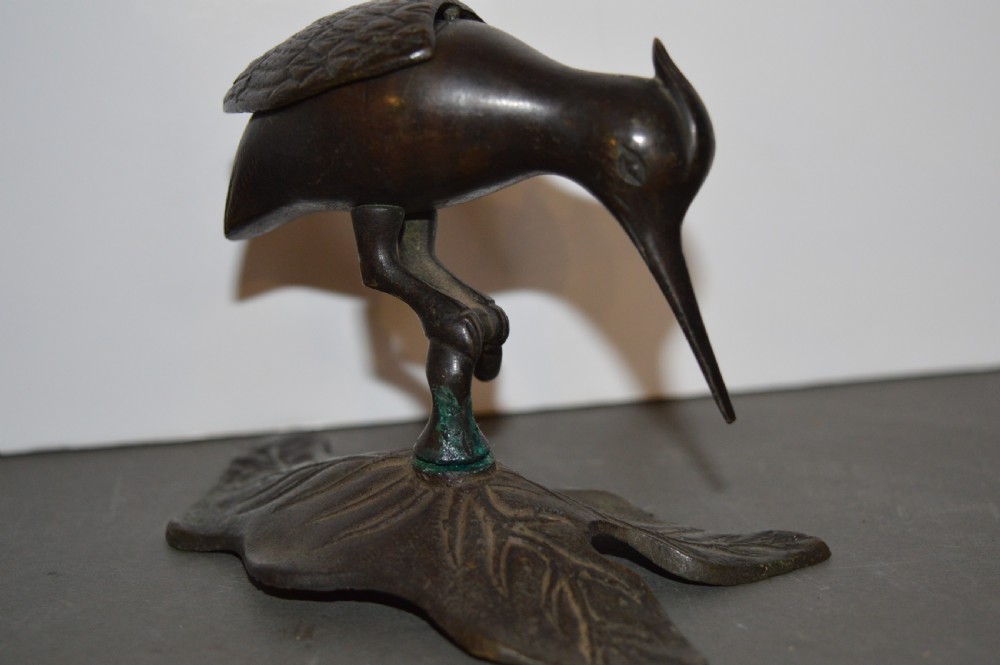 Japanese Bronze Bird Censer,c1880 View III