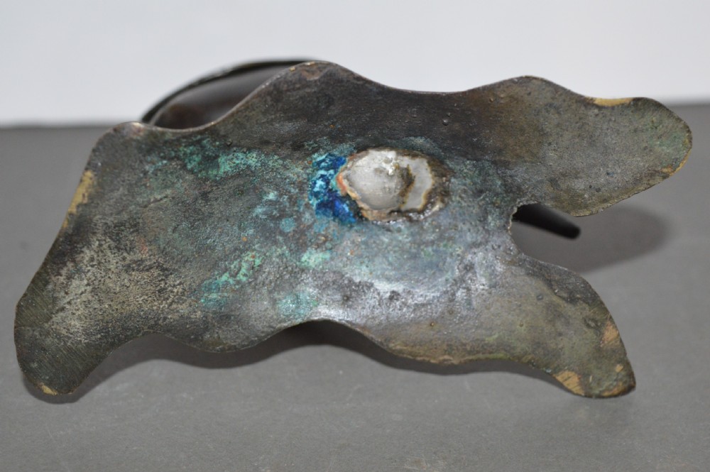 Japanese Bronze Bird Censer,c1880 View XI