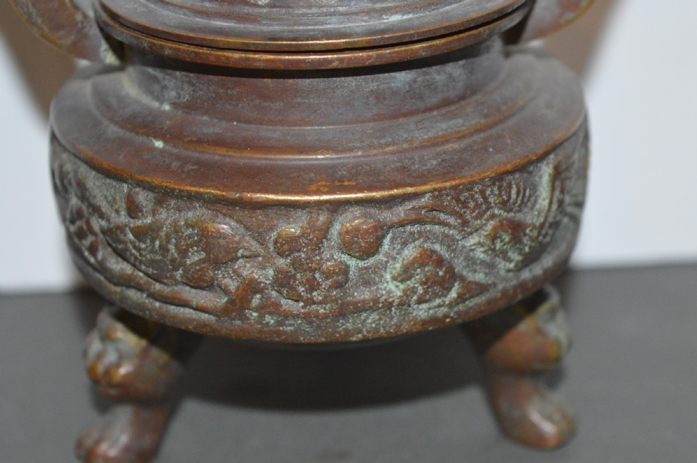 Chinese Bronze Censer,c1890 View III