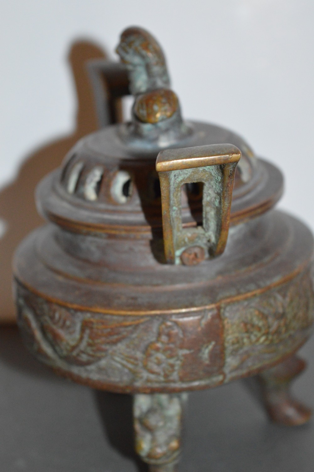 Chinese Bronze Censer,c1890 View V