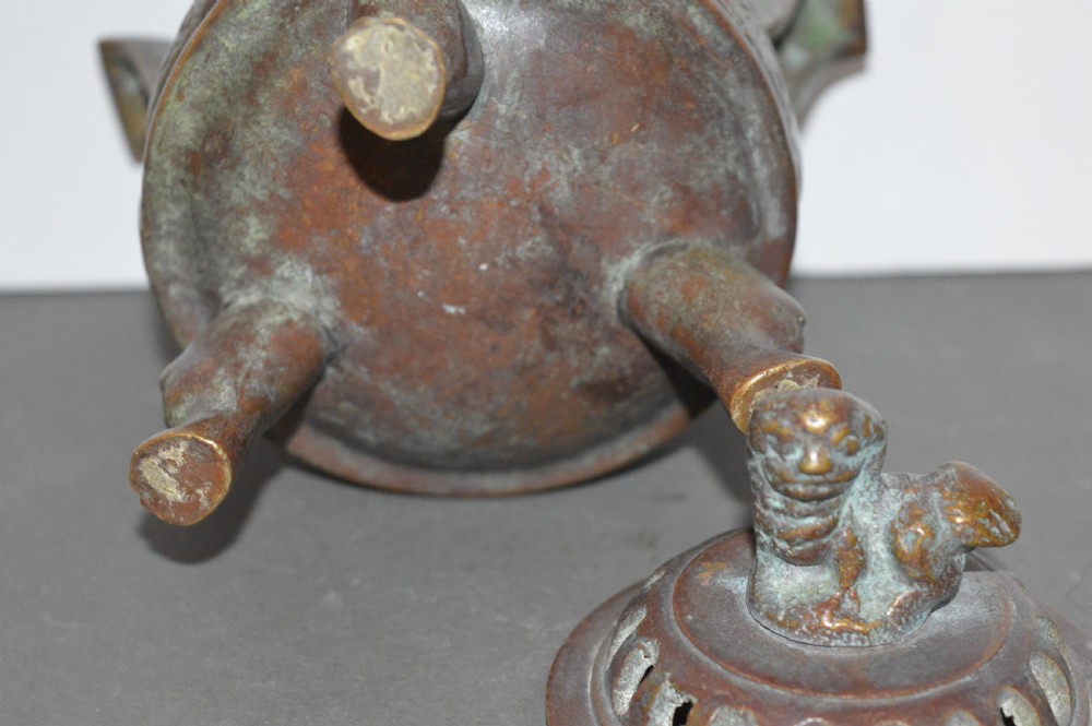 Chinese Bronze Censer,c1890 View VII