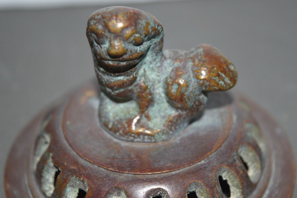 Chinese Bronze Censer,c1890 View VIII