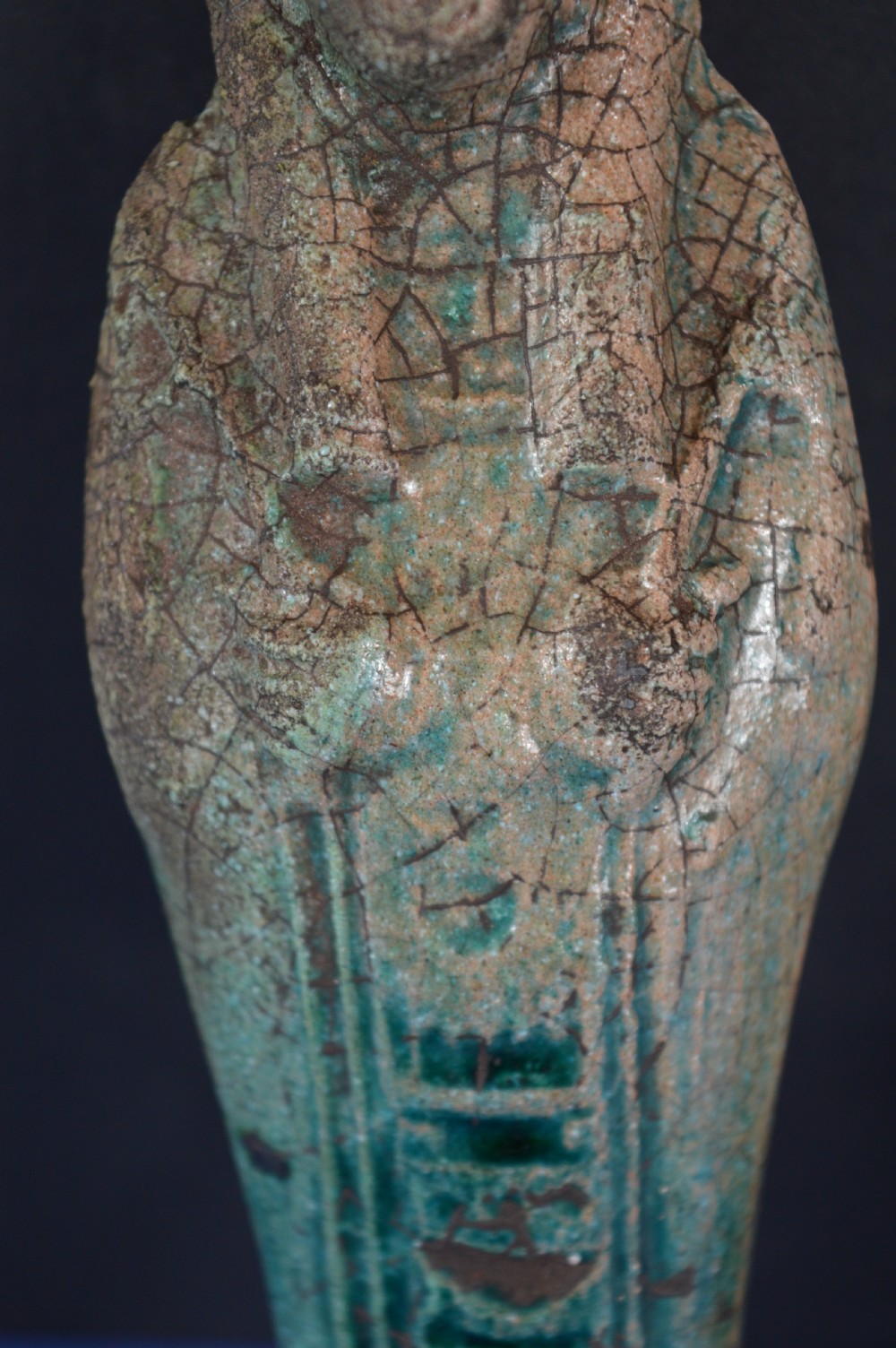 Grand Tour Egyptian Stone Faience Shabti,c1800 View X
