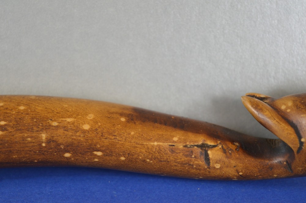 Nepalese Ceremonial Carved Naga Snake Stick,c1880 View VIII