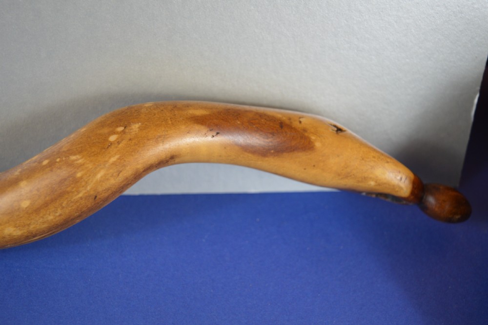 Nepalese Ceremonial Carved Naga Snake Stick,c1880 View XIII