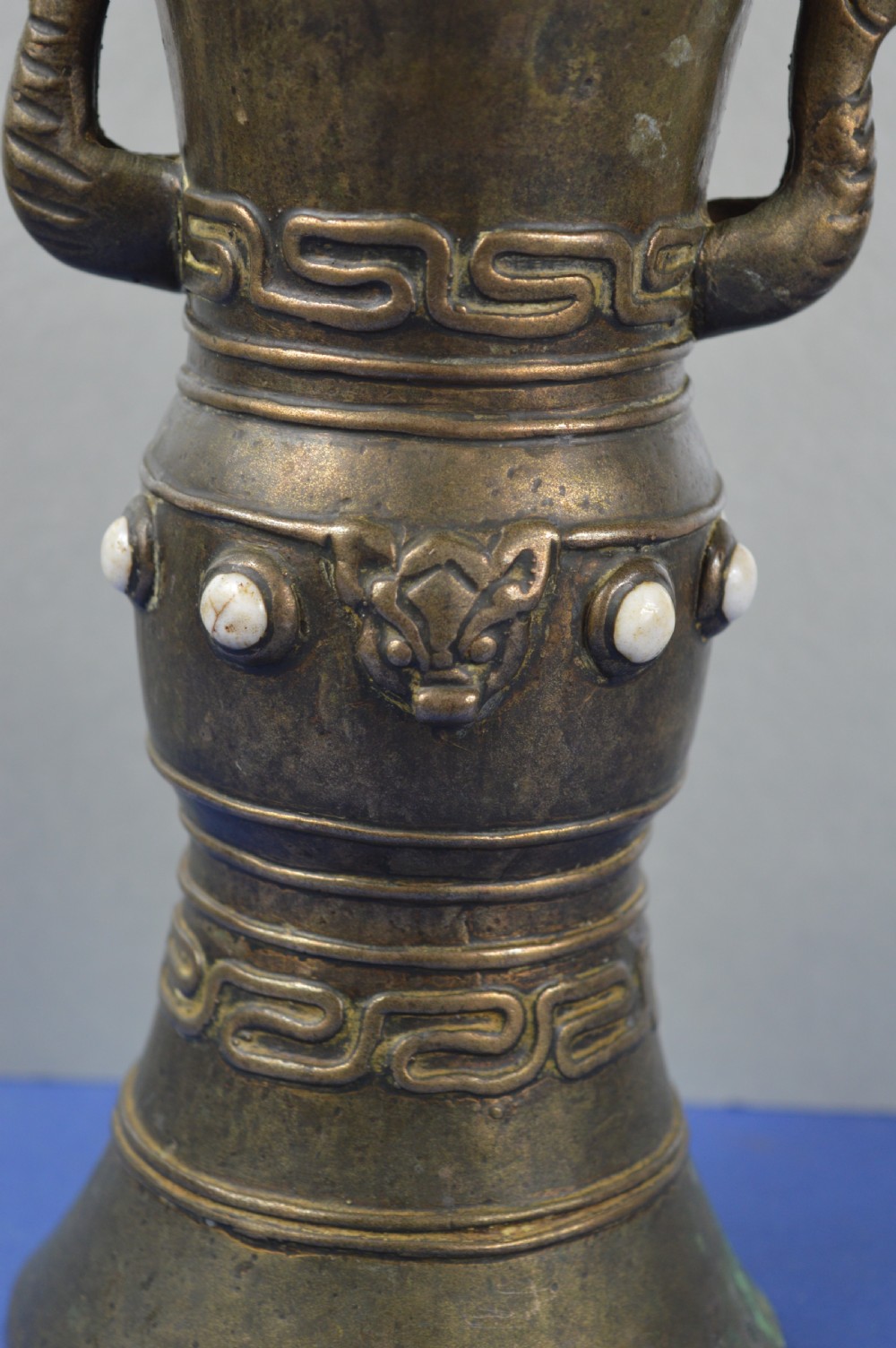 Large Tibetan/Nepalese Bronze Vase ,c1880 View III