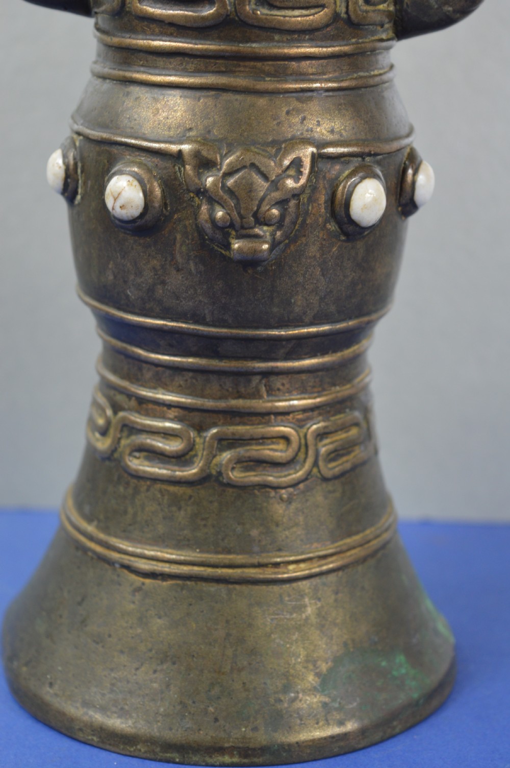 Large Tibetan/Nepalese Bronze Vase ,c1880 View IV