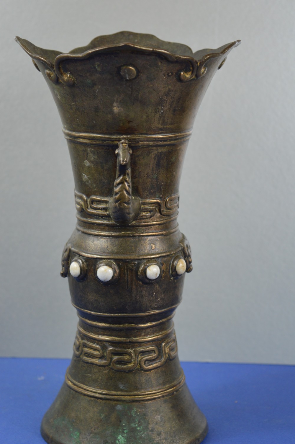 Large Tibetan/Nepalese Bronze Vase ,c1880 View V