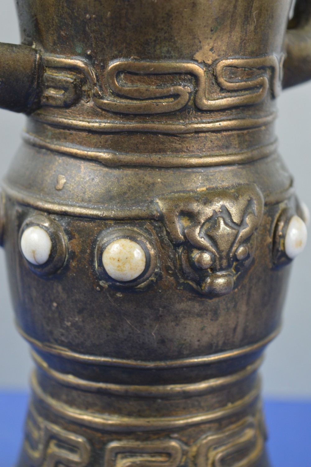 Large Tibetan/Nepalese Bronze Vase ,c1880 View IX