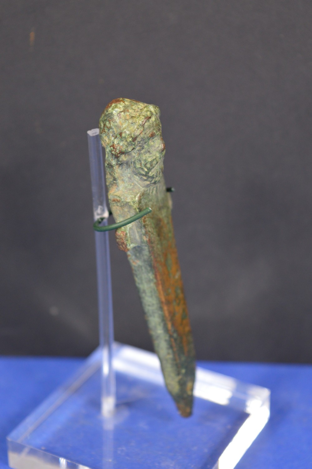 Early Byzantine Christian Bronze Christ Statue/Cross,c5-7th Century AD   View III