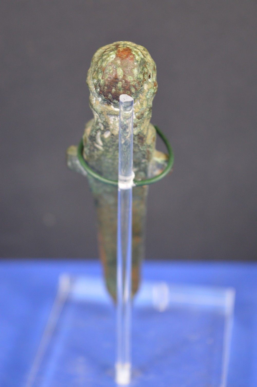 Early Byzantine Christian Bronze Christ Statue/Cross,c5-7th Century AD   View IV