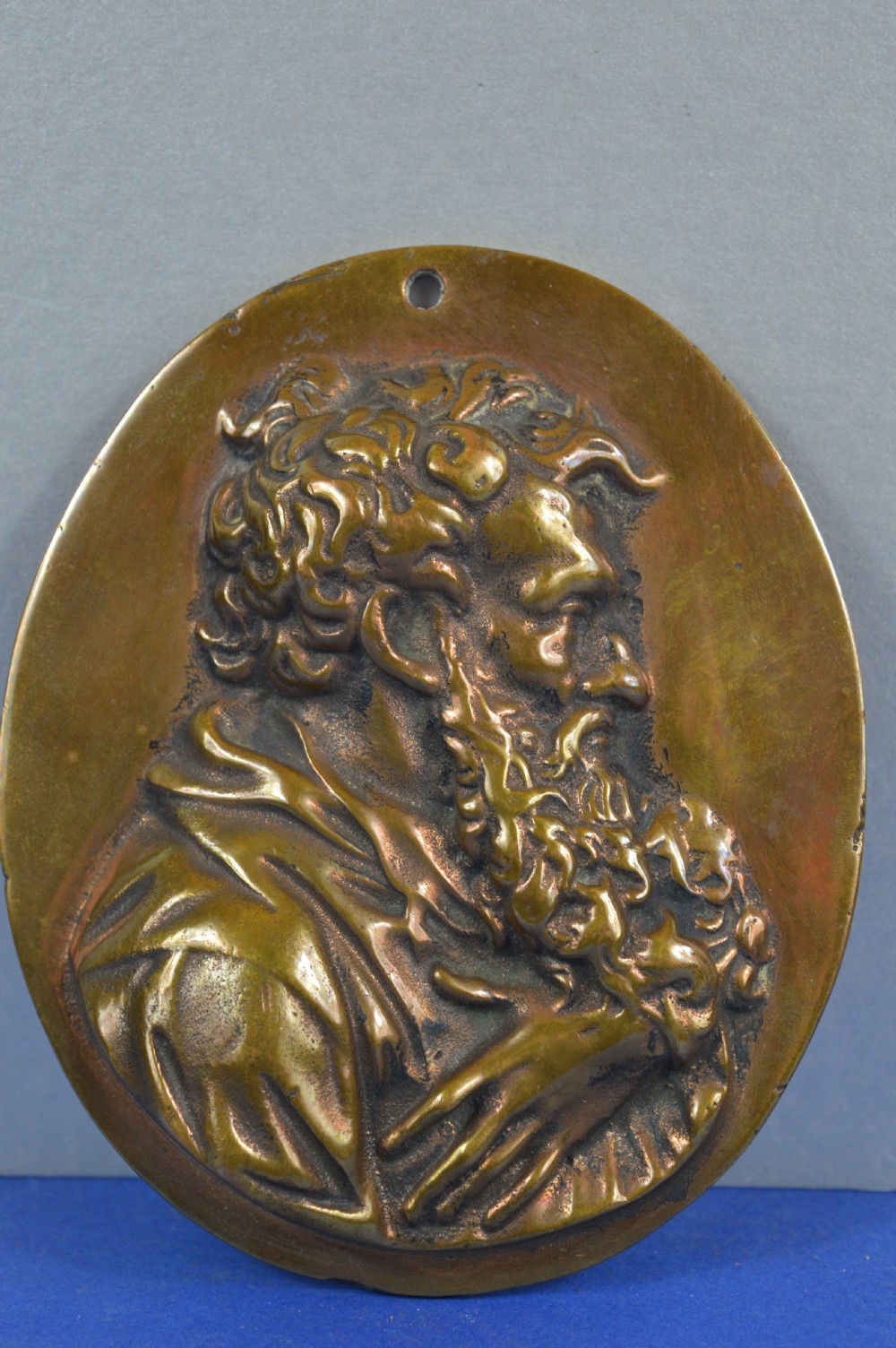 Bronze Plaque Michelangelo ,c1850