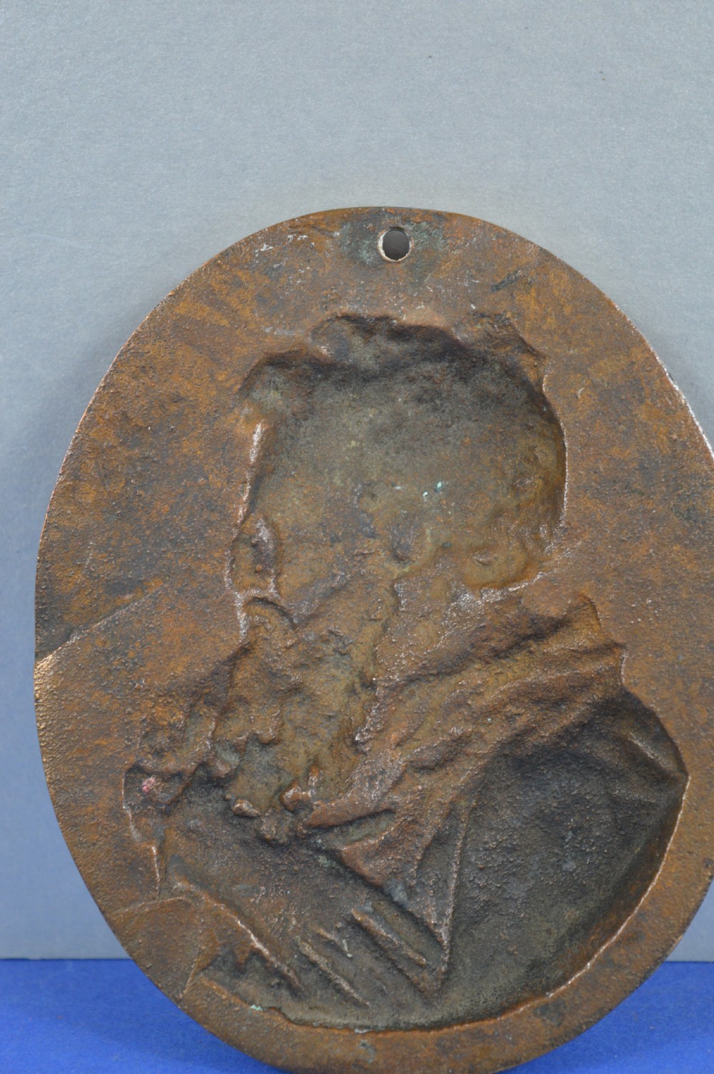 Bronze Plaque Michelangelo ,c1850 View III