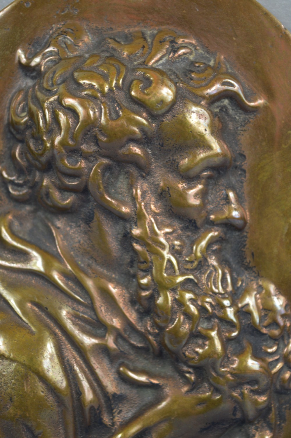Bronze Plaque Michelangelo ,c1850 View V