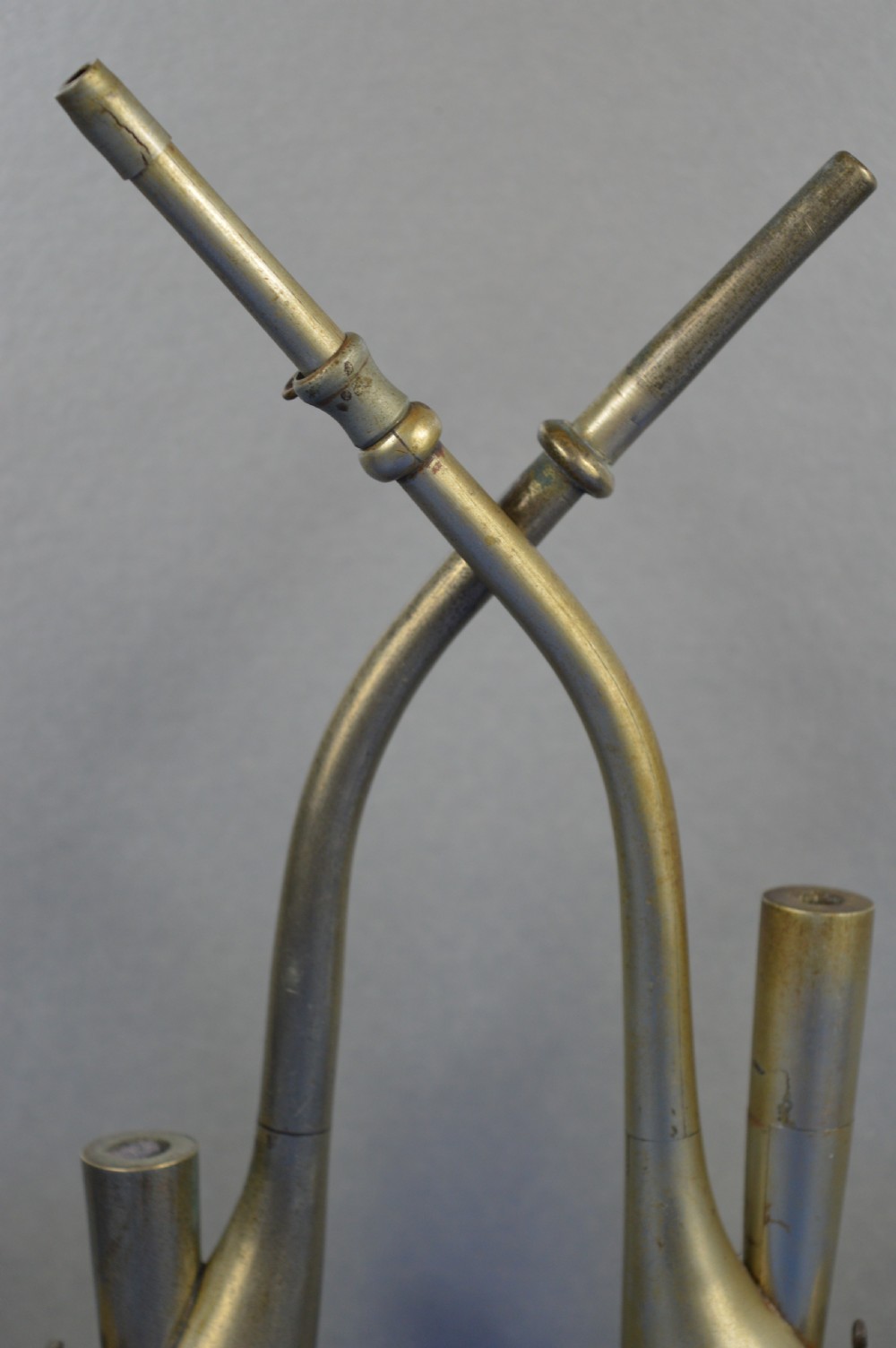 2 Chinese Metal Opium Pipes,c1890 View III