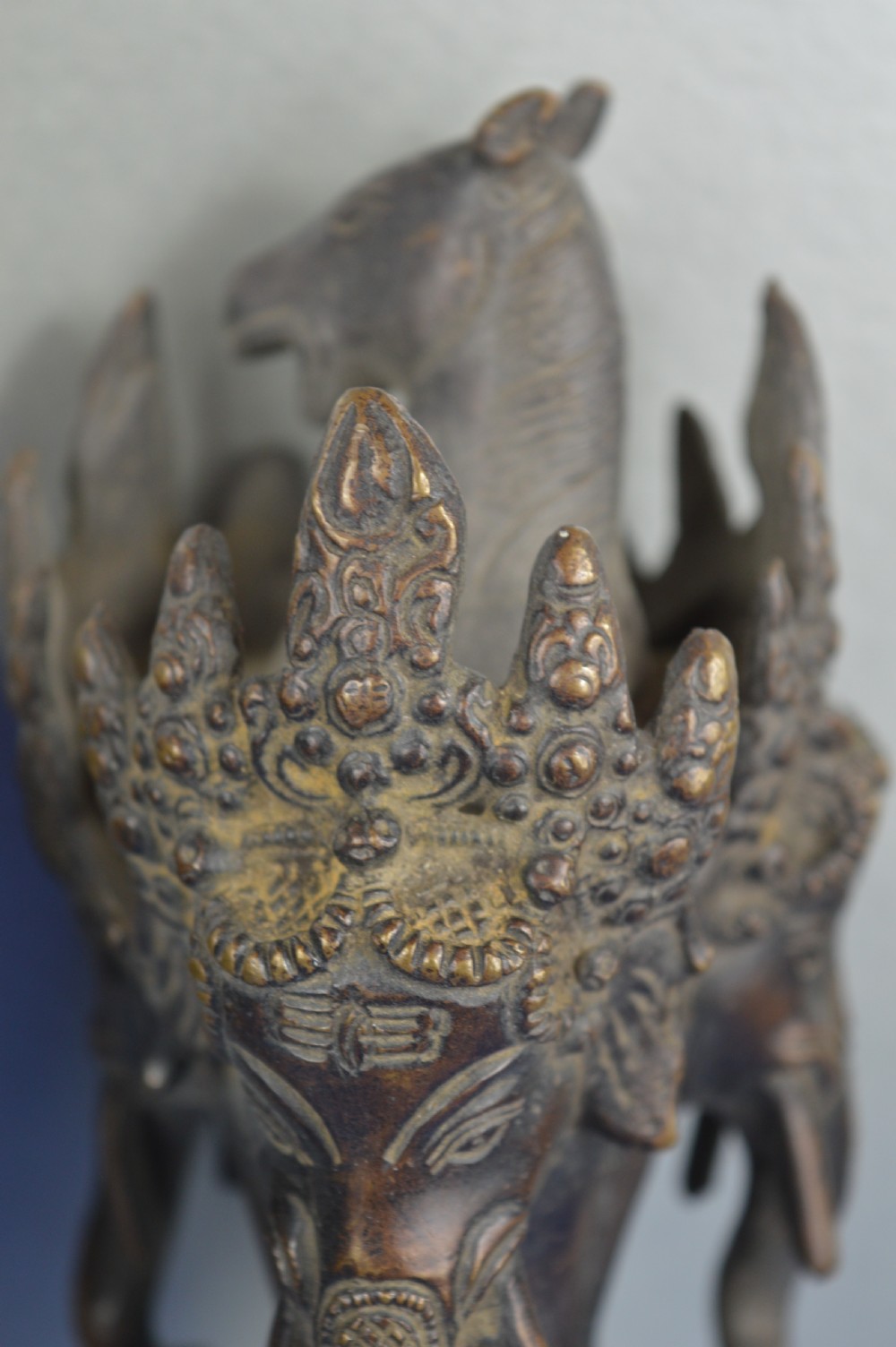 2 Tibetan Bronze Buddhist Ceremonial Knives / Kartika,c1890 View VI
