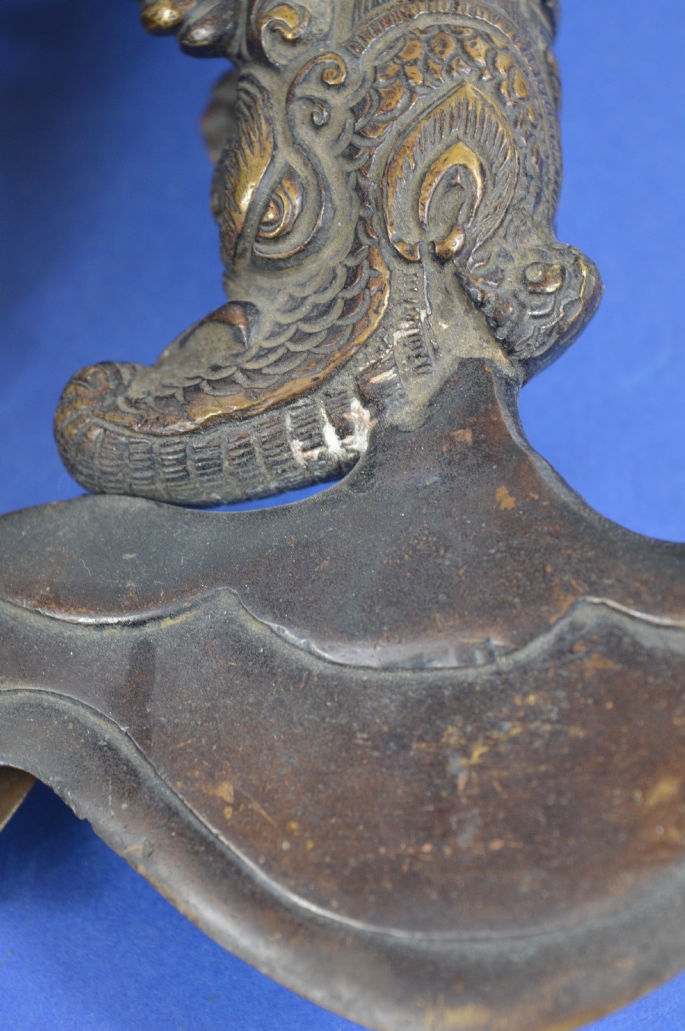 2 Tibetan Bronze Buddhist Ceremonial Knives / Kartika,c1890 View IX