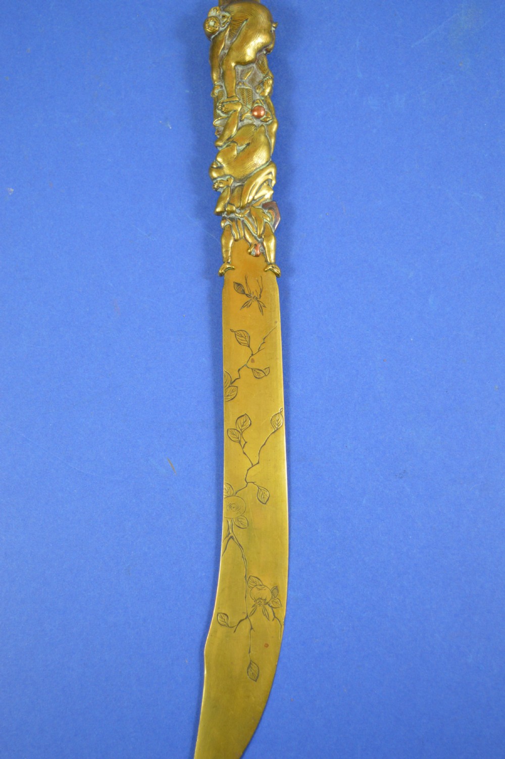Japanese Mixed Metal letter Opener,c1880 View VI