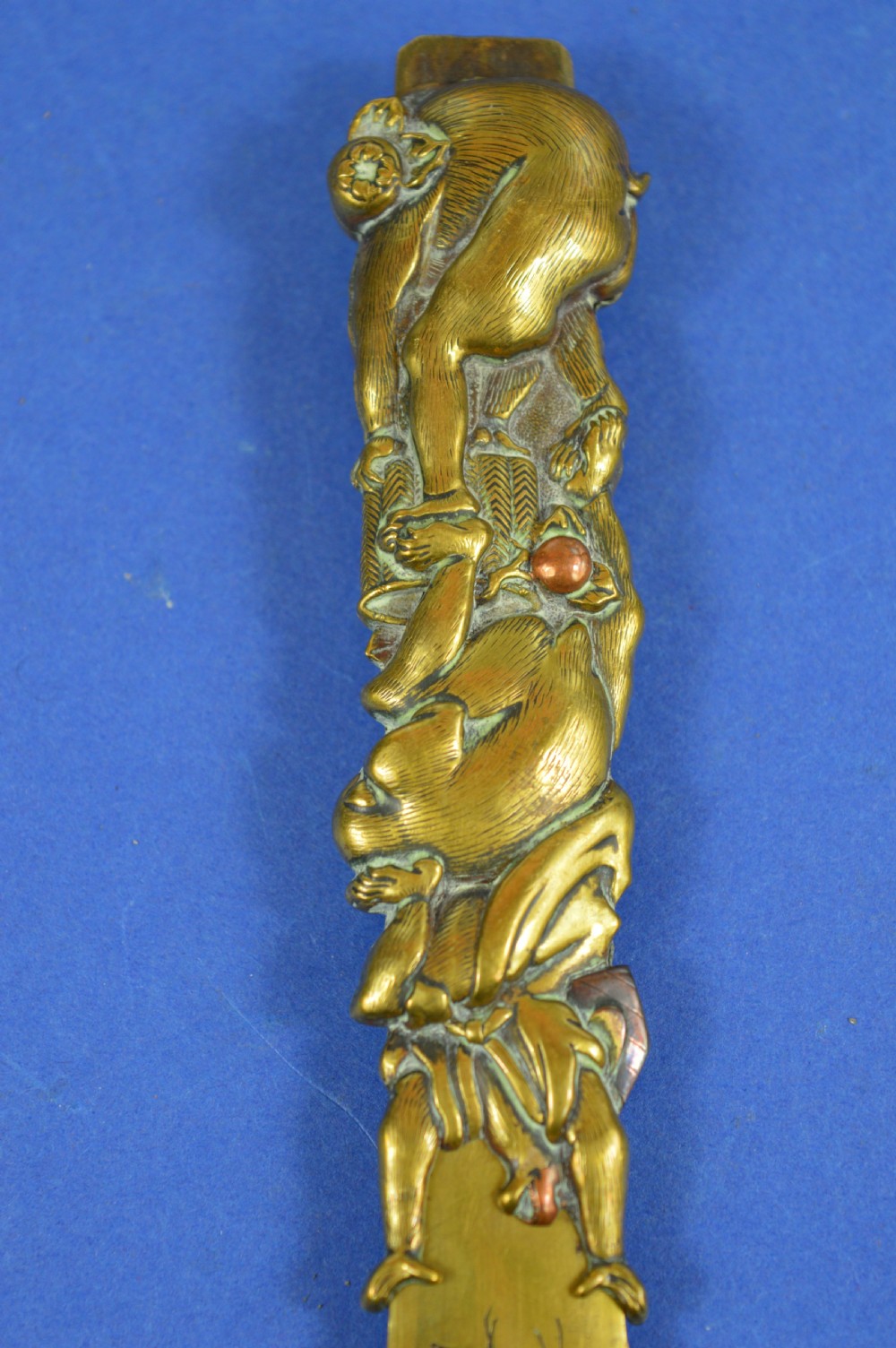 Japanese Mixed Metal letter Opener,c1880 View IX