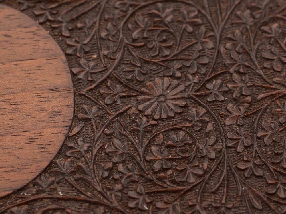 Superb Anglo-Indian Carved Jewellery Box, Circa 1900 View VII