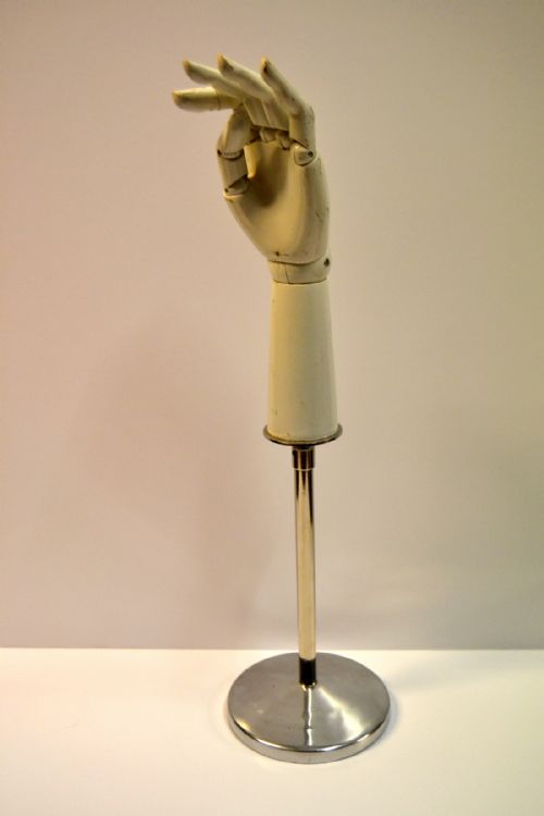 Vintage 1920s Adjustable Wooden Hands