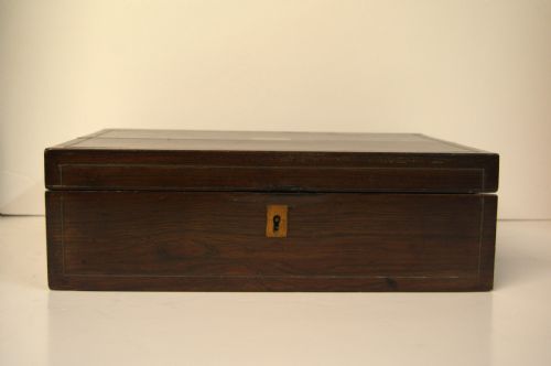 Victorian Rosewood Writing Slope