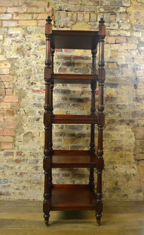 Victorian Mahogany Dumb Waiter Buffet