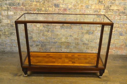 1920s Mahogany Display Shop Counter