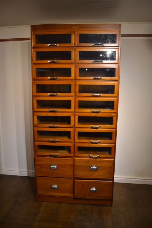 1930s Drapers Haberdashery Cabinet