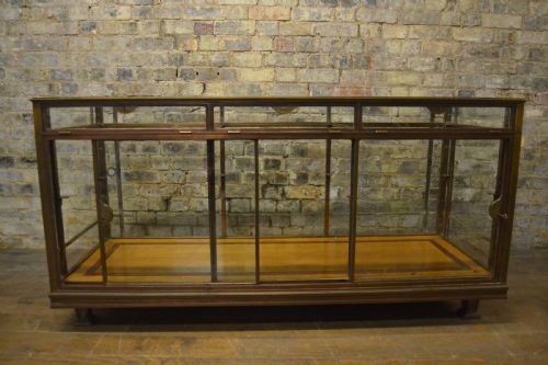 French 1910s Bronze Shop Display Counter