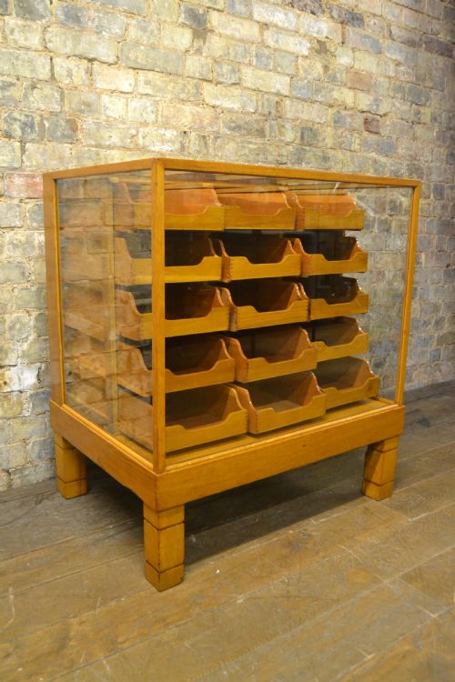Haberdashery Drapers Shop Display Counter
