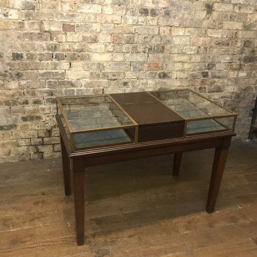 Brass Jewellery Shop Counter Cabinet on Legs