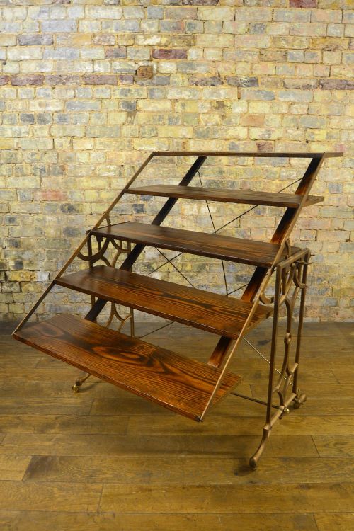 French Metamorphic Table Bookcase