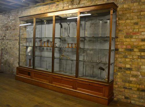 Large Bronze V&a Museum Cabinet from Damian Hirst