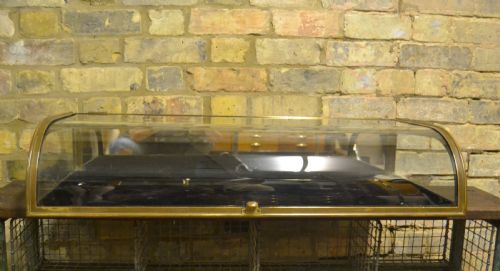 Victorian Bronze Jeweller’s Display Cabinet