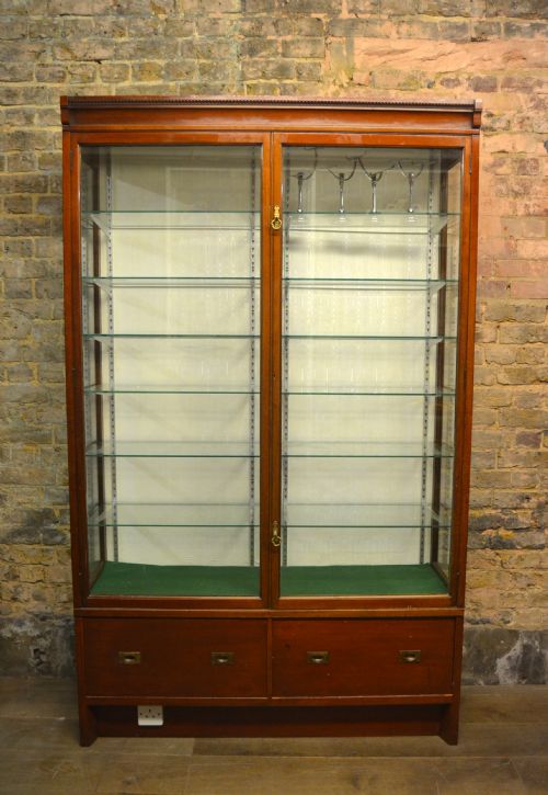 Victorian Mahogany Jewellers Cabinet