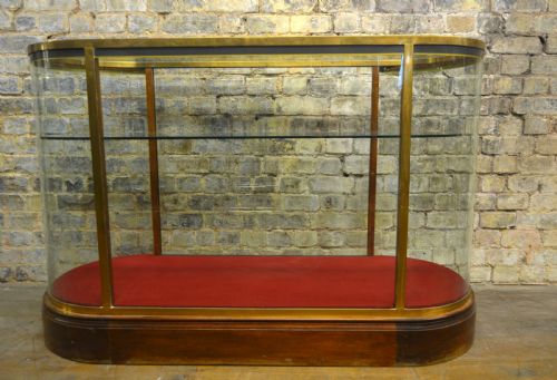 1930s Brass Double Ended Bow Shop Counter